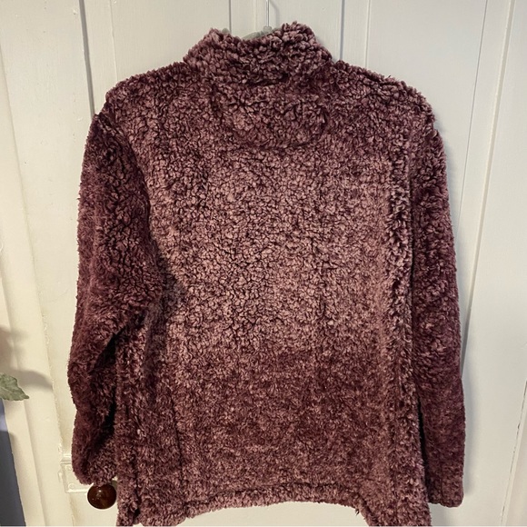 Pink Lily Sherpa pullover - Picture 4 of 7